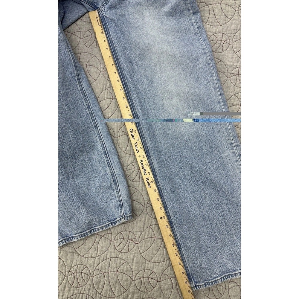 Vervet High Rise Wide Leg Straight Cut Jeans Light Wash / Women's 28‎ - Picture 9 of 9